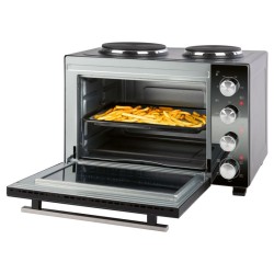 Proficook PC-KK1302 32L oven and double hob combination-Black