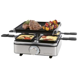 Raclette grill 4 people Stainless steel Proficook PC-RG1301-Inox
