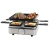 Raclette grill 4 people Stainless steel Proficook PC-RG1301-Inox