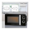 Microwave with grill 17L 700W Proficook PC-MWG 1208 Black