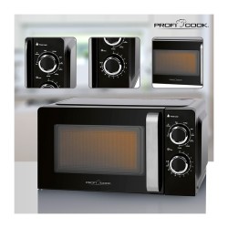 Microwave with grill 17L 700W Proficook PC-MWG 1208 Black