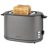 Toaster 2 slots Stainless steel Grey Proficook PC-TA1291-Grey