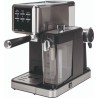 Machine à café expresso 20 Bar avec fonction mousseur à lait Inox Proficook PC-ES/KA1266-inox