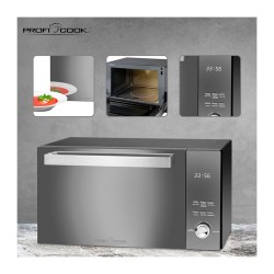 Microwave with grill 23L 1000W Proficook PC-MWG 1204 Black
