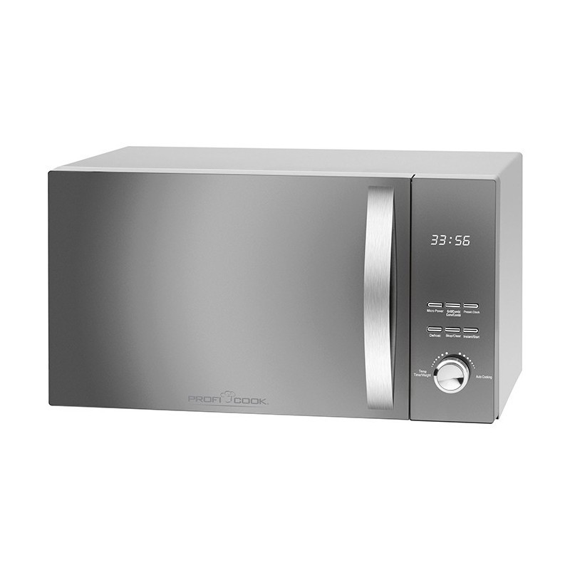 Microwave oven with grill and convection 3in1 23L 2300W Proficook PC-MWG 1176H Silver