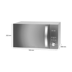 Microwave oven with grill and convection 3in1 23L 2300W Proficook PC-MWG 1176H Silver