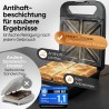 Appareil à sandwich 1600W Noir Proficook PC-ST1329-Noir