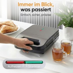 Appareil à sandwich 1600W Noir Proficook PC-ST1329-Noir