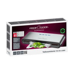Appareil de mise sous vide et soude sac inox Proficook PC-VK 1080
