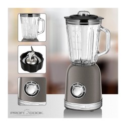 Blender Mixer 1.5L vintage Proficook PC-UM 1195 Anthracite