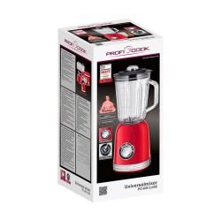Blender Mixeur 1,5L vintage Proficook PC-UM 1195 Rouge