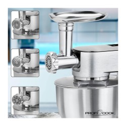 Robot pétrin Multifonctions 3en1 6.5L 1500W Proficook PC-KM 1189