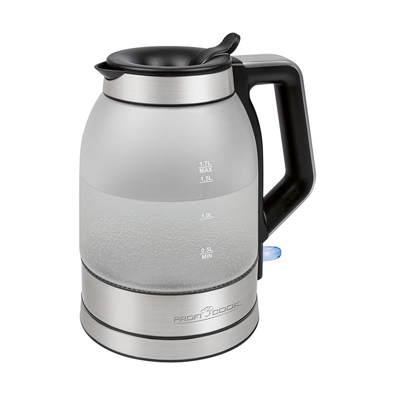 Glass kettle 1.7L 2200W Proficook PC-WKS 1215