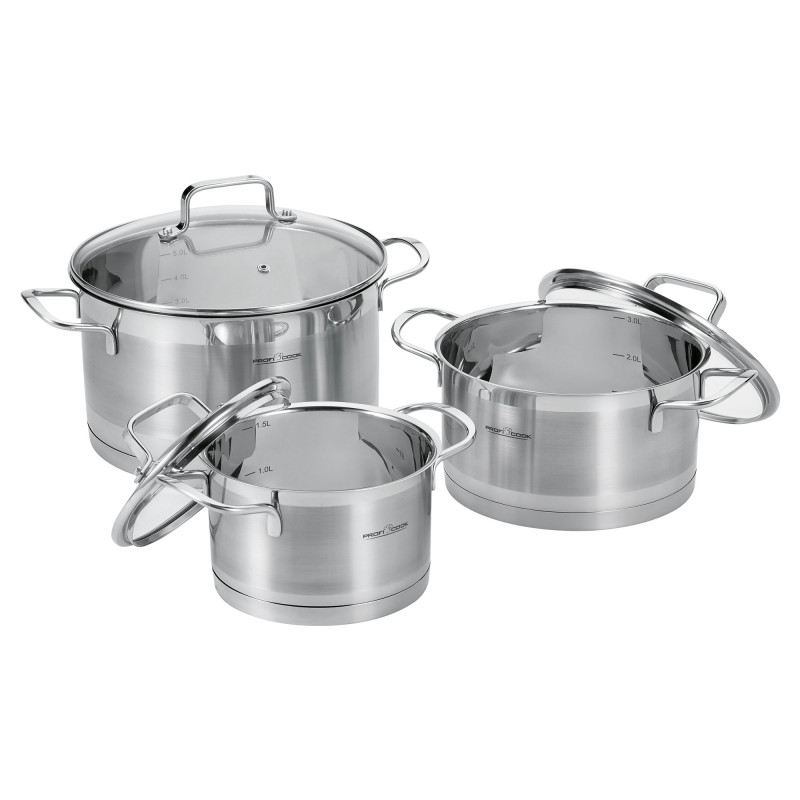 6 piece stainless steel...