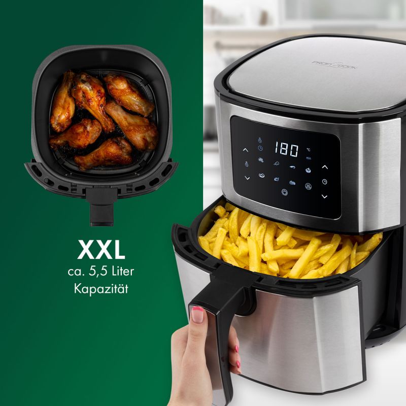 hot air fryer with touch screen 5,5LProficook PC-FR 1239 H