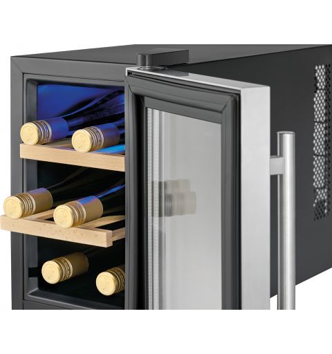Wine cellar with glass door and 17L LED display Proficook PC-WK 1231