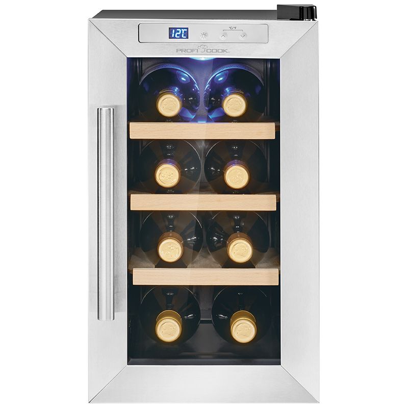 Wine cellar with glass door and LED display 23L Proficook PC-WK1233