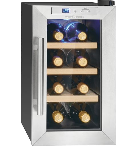 Wine cellar with glass door and LED display 23L Proficook PC-WK1233