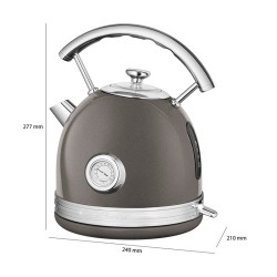 Vintage kettle 1.7L 2200W Proficook PC-WKS 1192 Anthracite