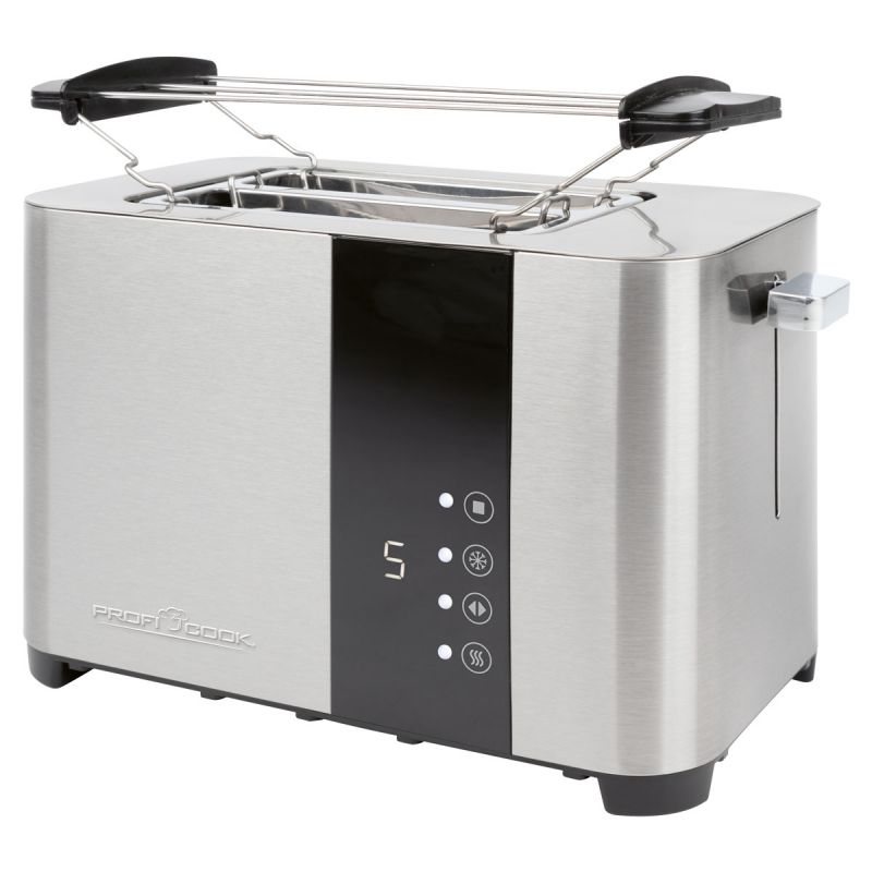 Stainless steel bread toaster with touch screen Proficook PC- TA 1250