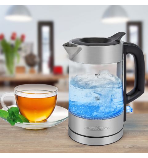 Electric glass kettle 0,5L Proficook PC-WKS 1228 G