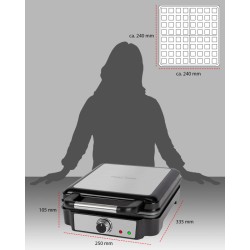proficook PC-WA1241 double waffle iron
