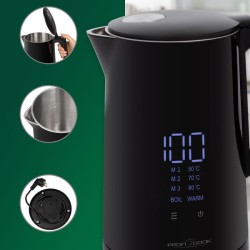 Electric kettle with touch screen 1.7L Proficook PC-WKS1243