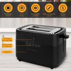 Grill pain avec écran tactile Proficook PC-TA1244