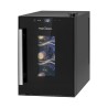 Wine cellar with glass door and 17L Proficook PC-WK1230 touch screen