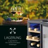Wine cellar with glass door and 17L LED display Proficook PC-WK1231