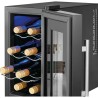 Wine cellar with glass door and 23L touch screen Proficook PC-WK1232