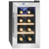 Cave à vin avec porte vitrée et écran LED 23L Proficook PC-WK1233