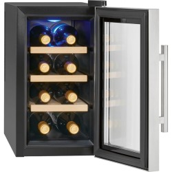 Cave à vin avec porte vitrée et écran LED 23L Proficook PC-WK1233