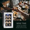 Wine cellar with glass door and 23L LED display Proficook PC-WK1233