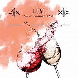 Cave à vin avec porte vitrée et écran LED 23L Proficook PC-WK1233