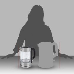 0.5L glass electric kettle Proficook PC-WKS1228G
