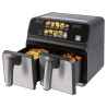 Friteuse à air chaud Air fryer 8L double compartiment Proficook PC-FR1287H