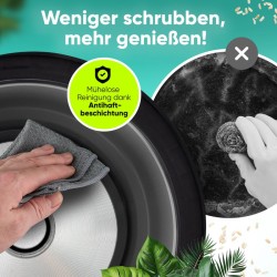 Cuiseur de riz et vapeur 2en1 700W inox Proficook PC-RK1285-Inox