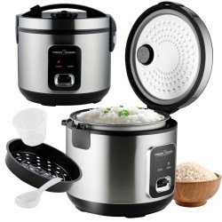 2in1 700W stainless steel rice and steam cooker Proficook PC-RK1285-Inox