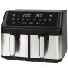 Air fryer double basket 9L stainless steel Proficook PC-FR1296H-Inox